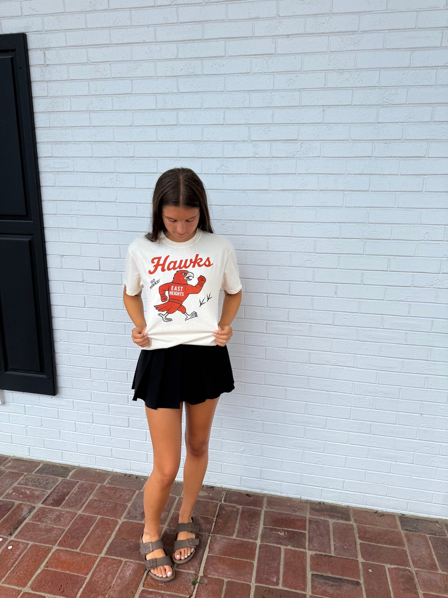 Vintage Mascot School Tee Adult