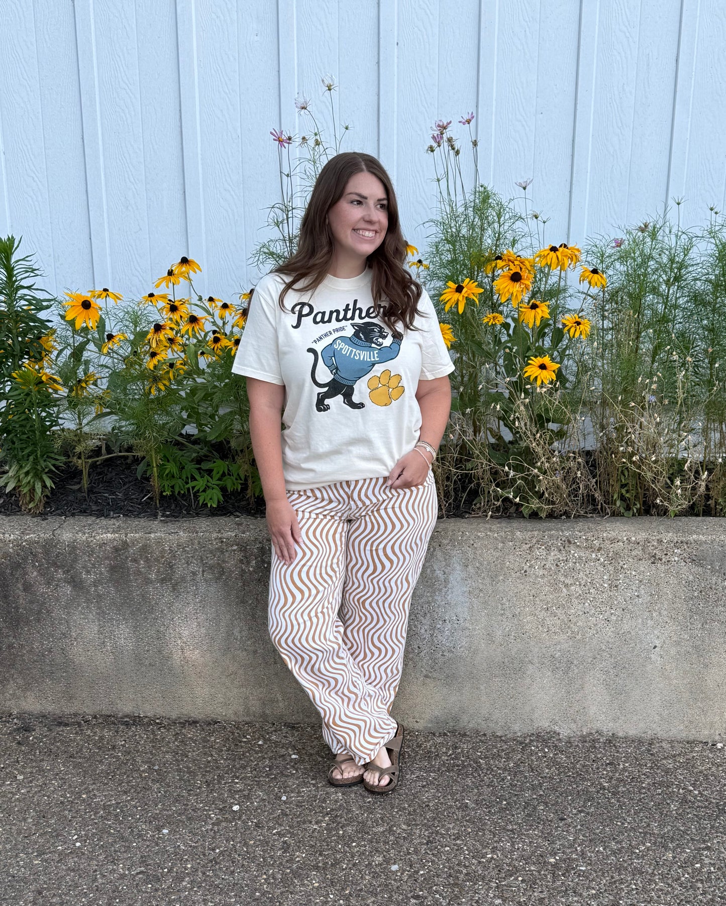 Vintage Mascot School Tee Adult