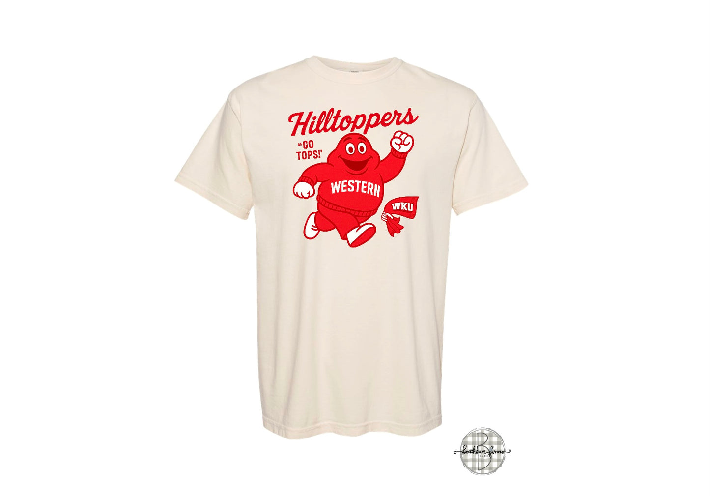 Vintage Mascot Collegiate Tee Adult
