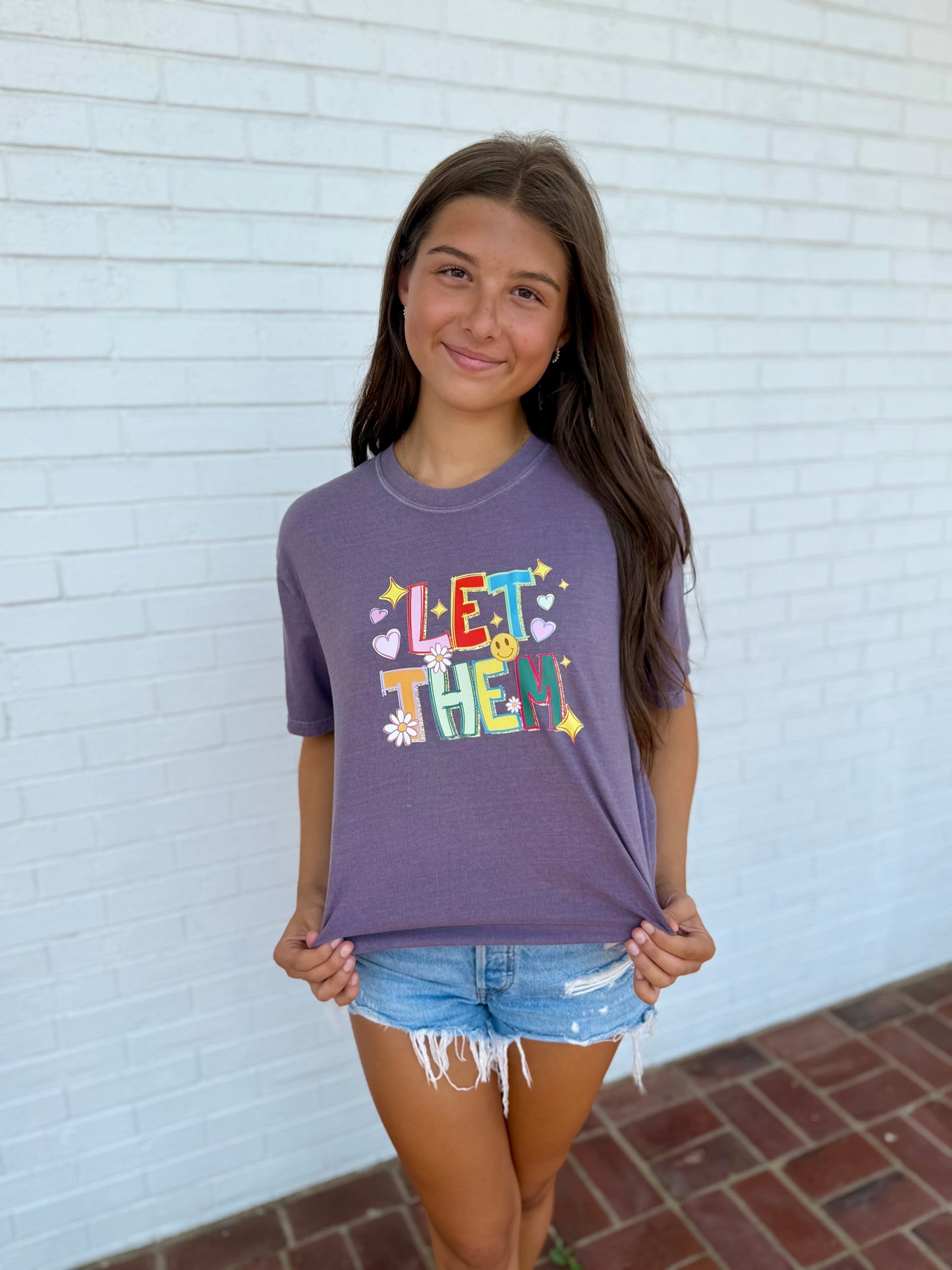 Let Them SS Tee