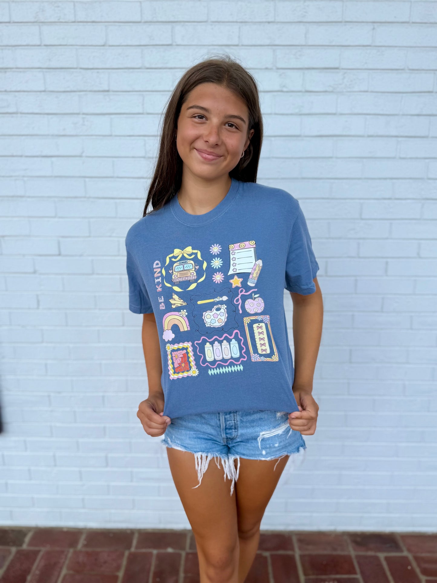 Teacher Collage SS Tee