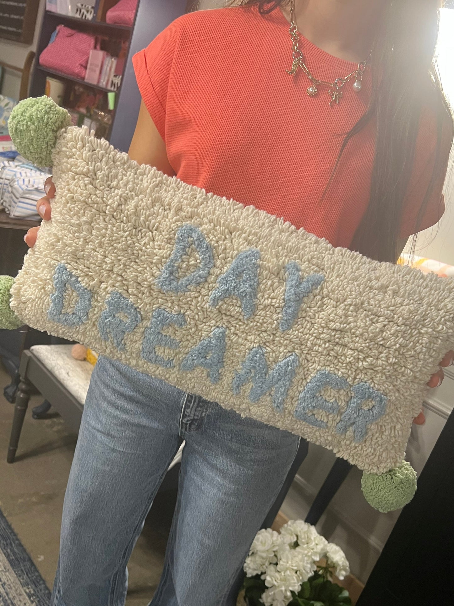 Day Dreamer Tuft Pillow