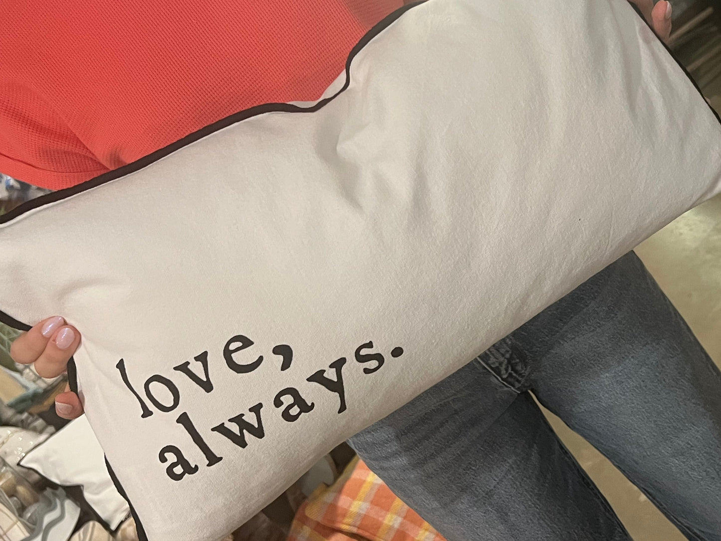 Love Always Lumbar Pillow