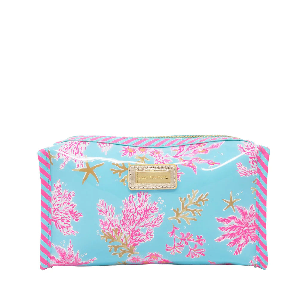 Lilly Pencil Pouch Royal Coral