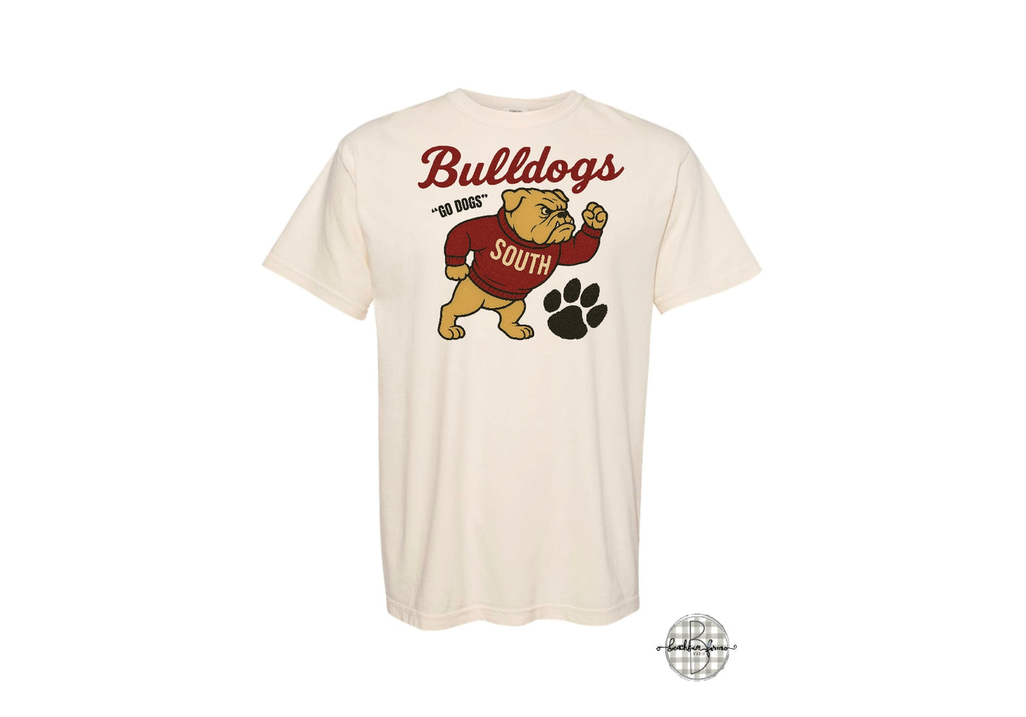 Vintage Mascot School Tee Adult