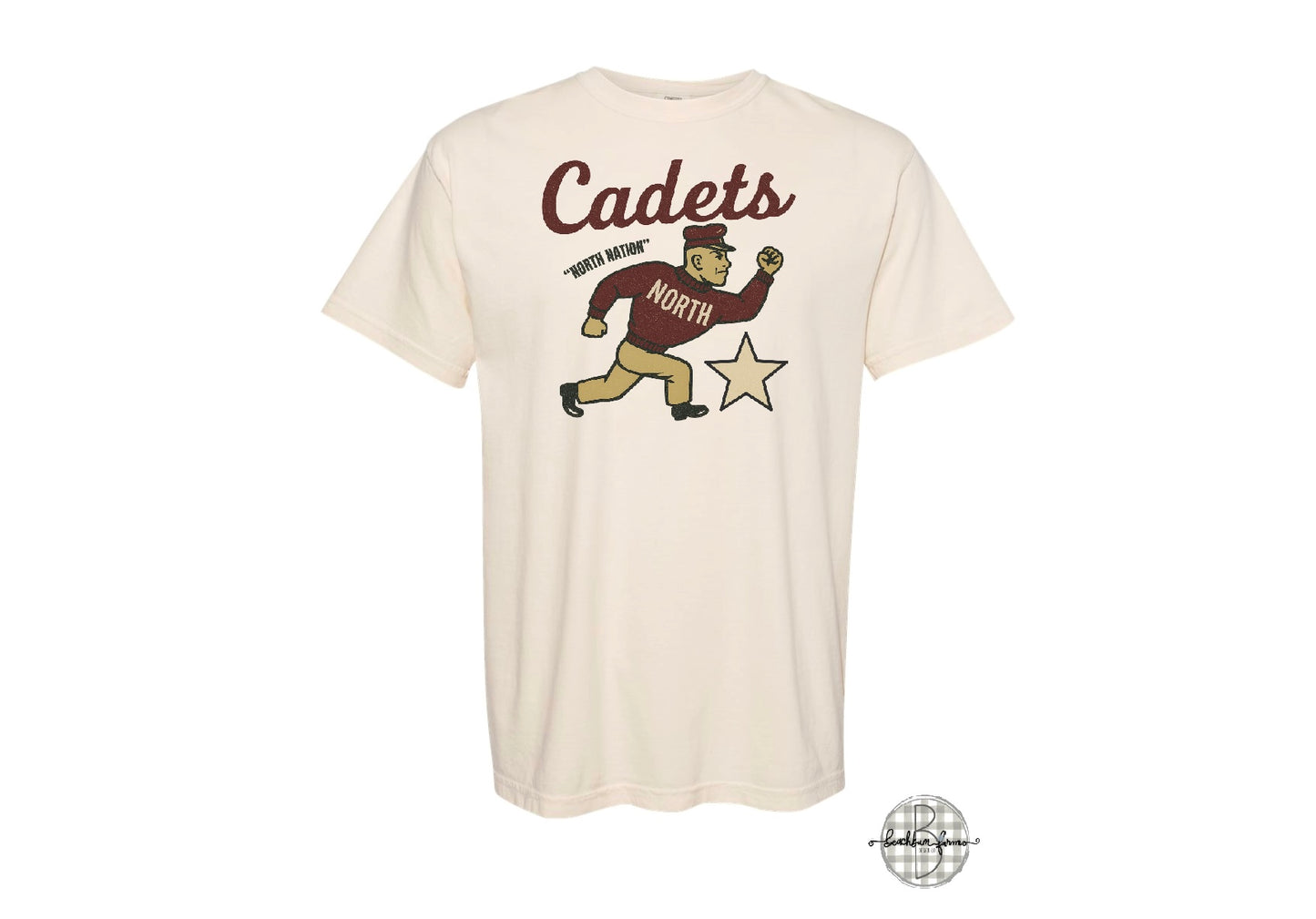 Vintage Mascot School Tee Adult