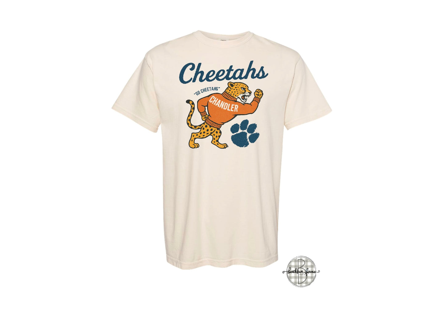 Vintage Mascot School Tee Adult