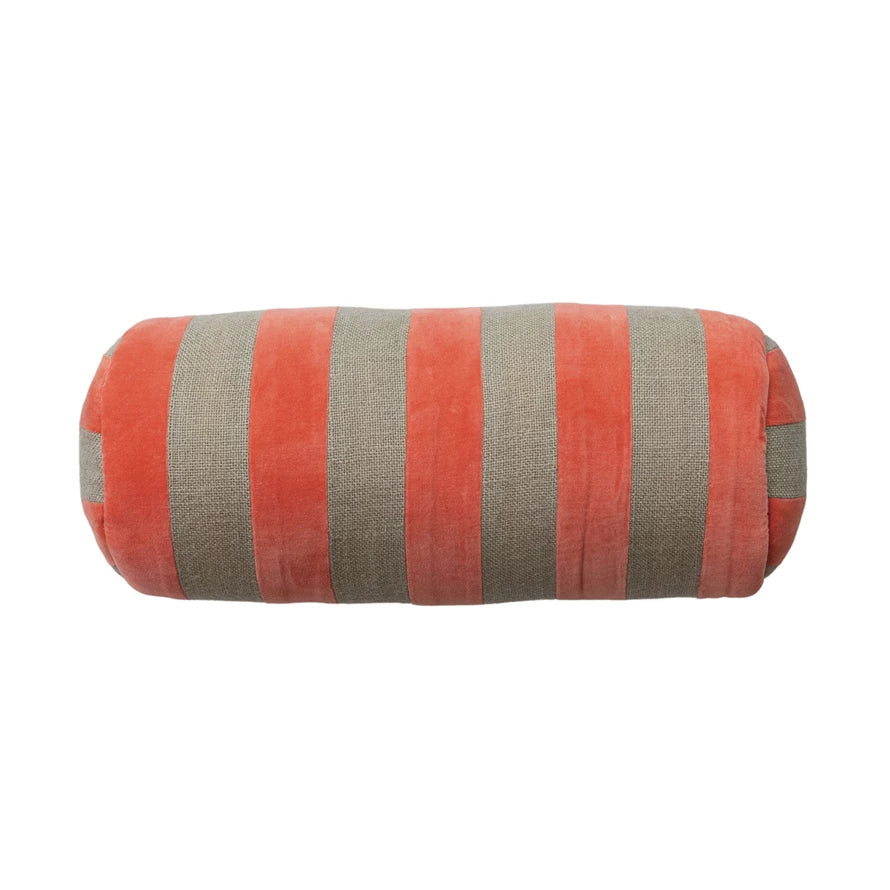 Velvet Bolster Pillow
