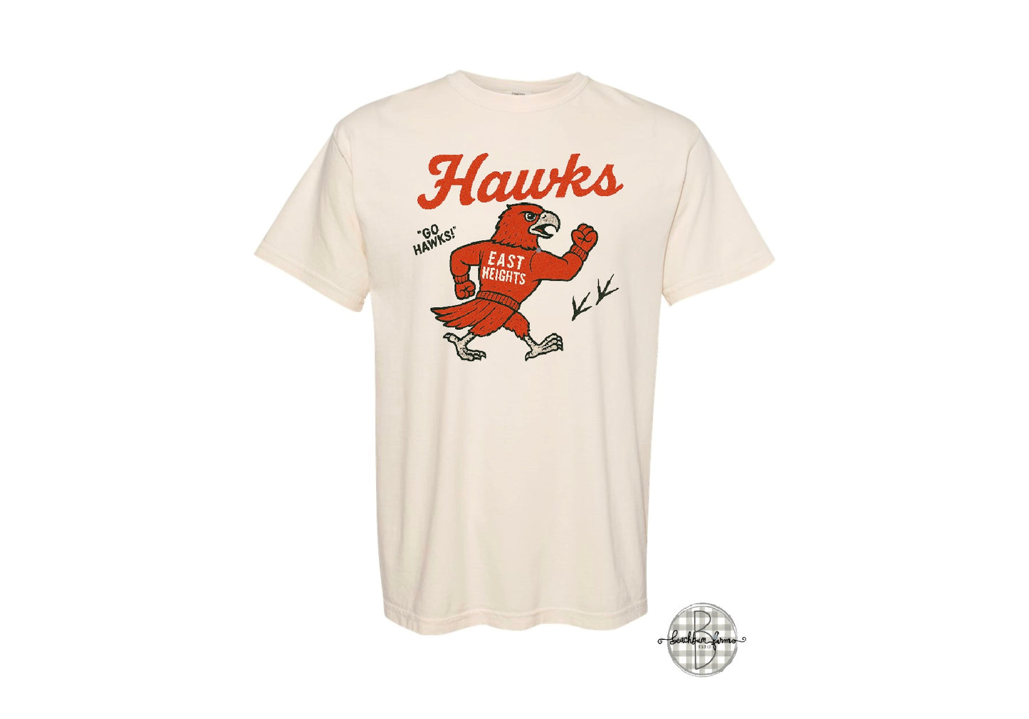 Vintage Mascot School Tee Adult