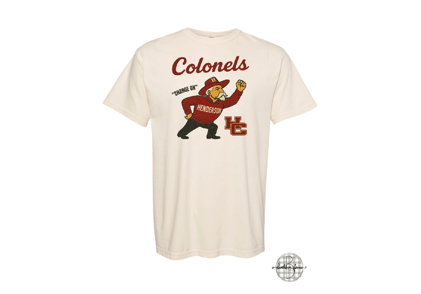Vintage Mascot School Tee Adult