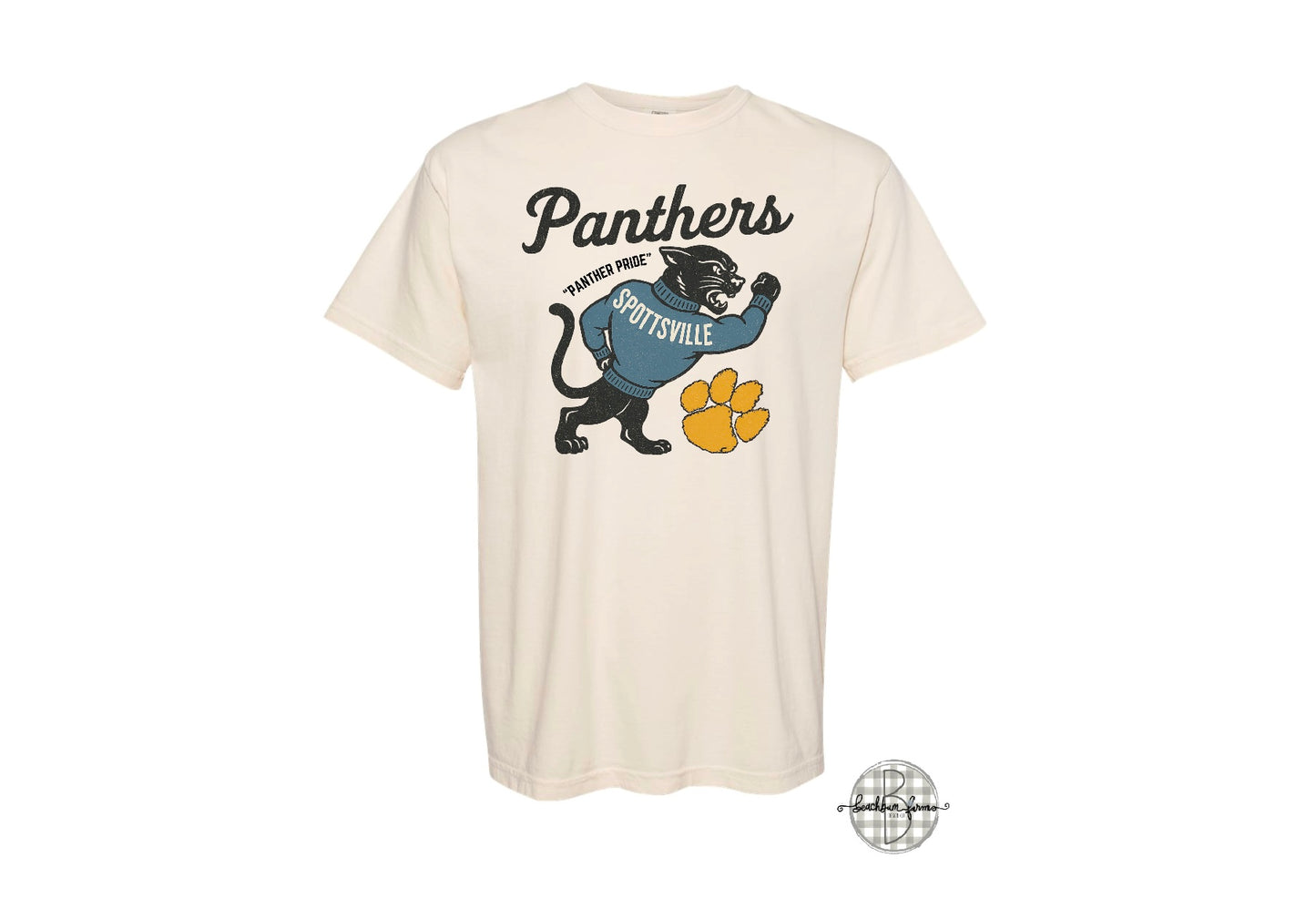 Vintage Mascot School Tee Adult