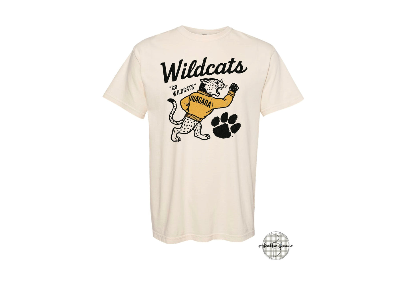 Vintage Mascot School Tee Adult
