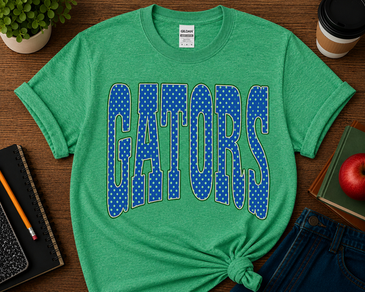 Gators Polka Dot Spirit Tee
