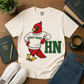 Varsity Sweater Letter Mascot Tee