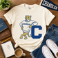Varsity Sweater Letter Mascot Tee