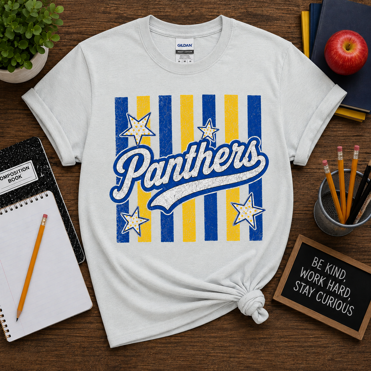Americana Stars & Stripes School Spirit Tee
