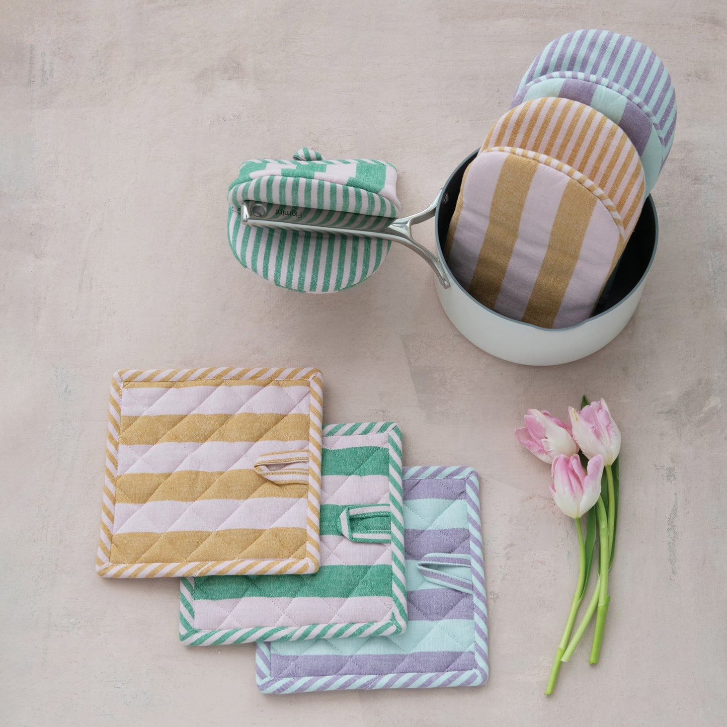 Striped Pot Holder