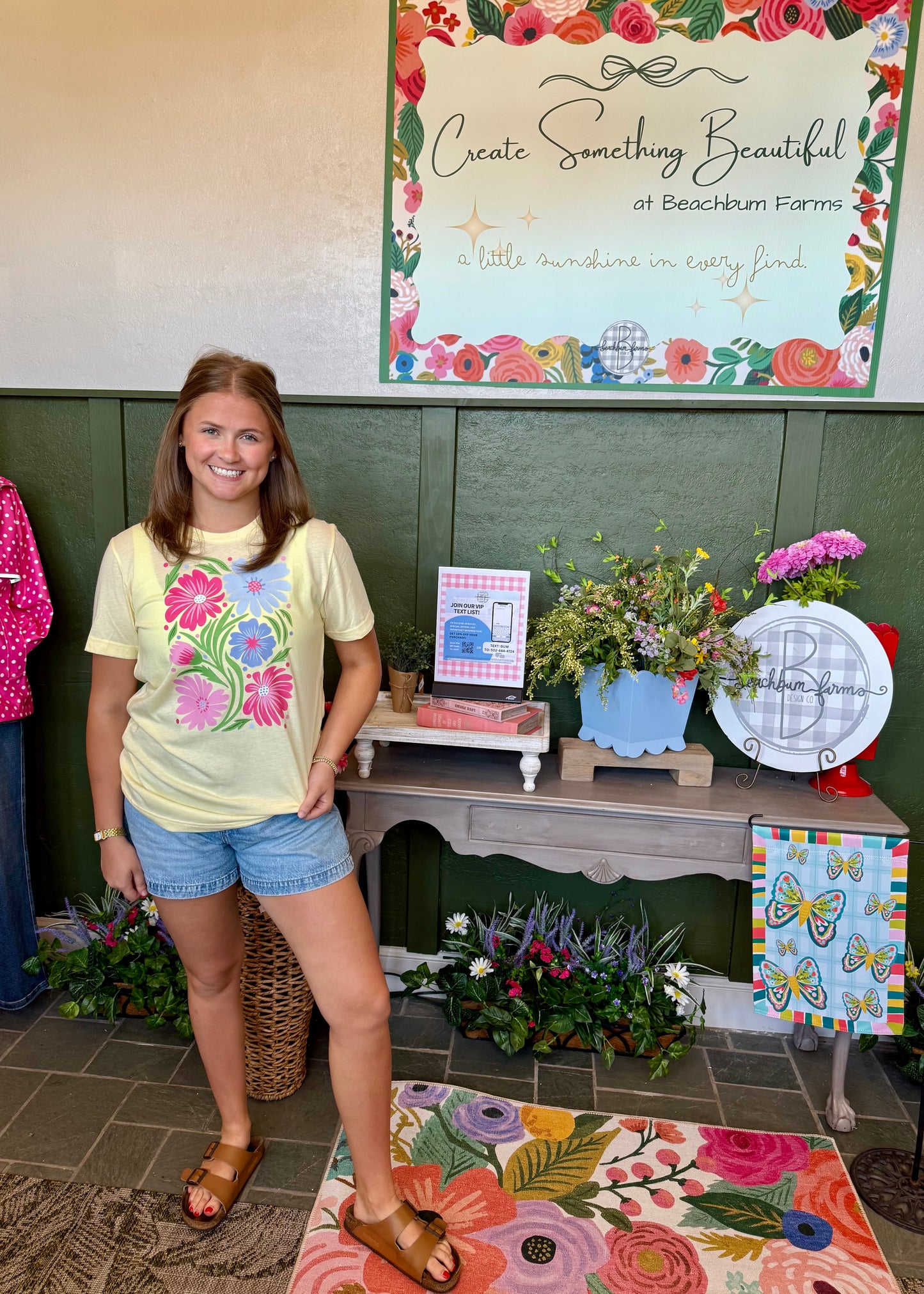 Wildflower Whimsy Tee