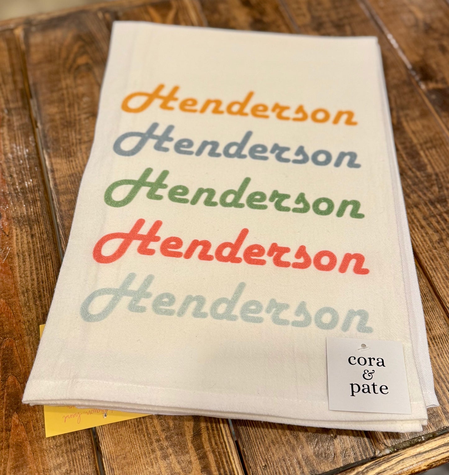 Henderson Tea Towel