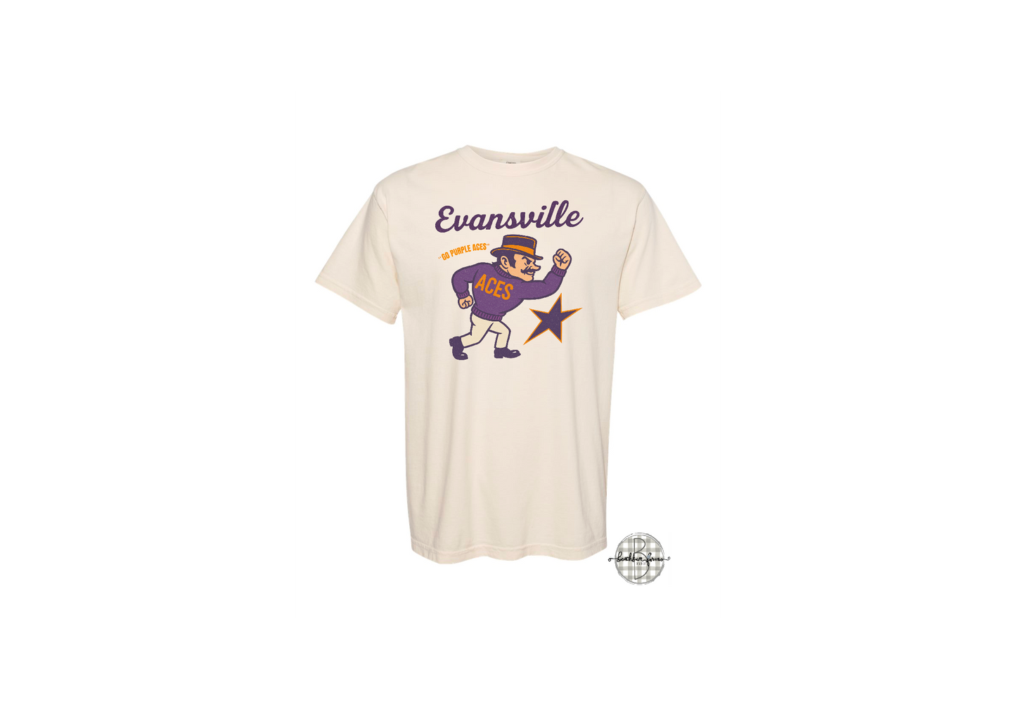 Vintage Mascot Collegiate Tee Adult