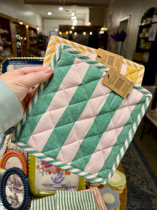 Striped Pot Holder