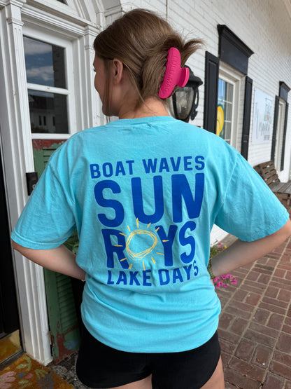Boat Waves Graphic Tee