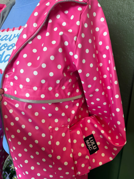 Lulu Mac Polka Dot Rainjacket