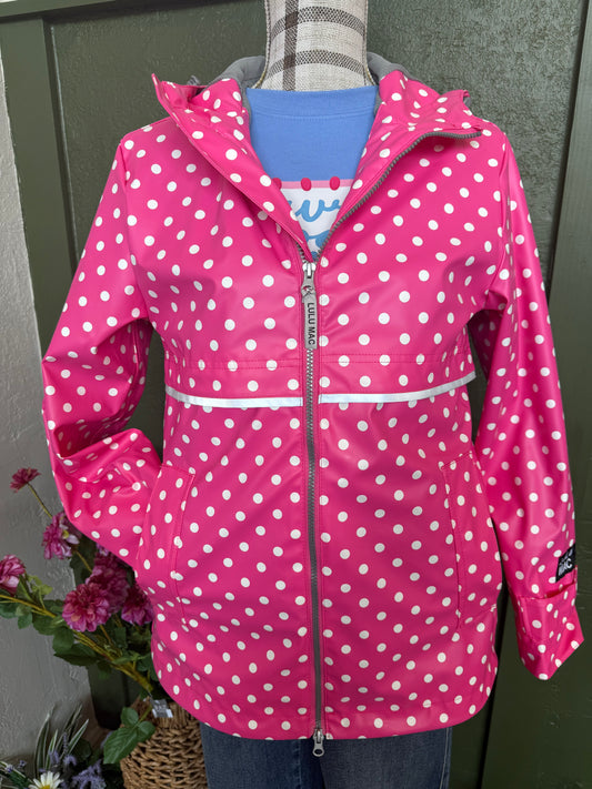 Lulu Mac Polka Dot Rainjacket