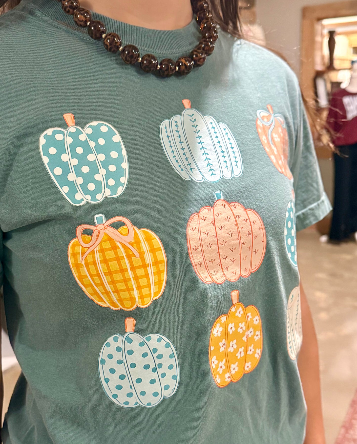 Patchwork Pumpkin Parade Tee