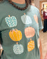 Patchwork Pumpkin Parade Tee