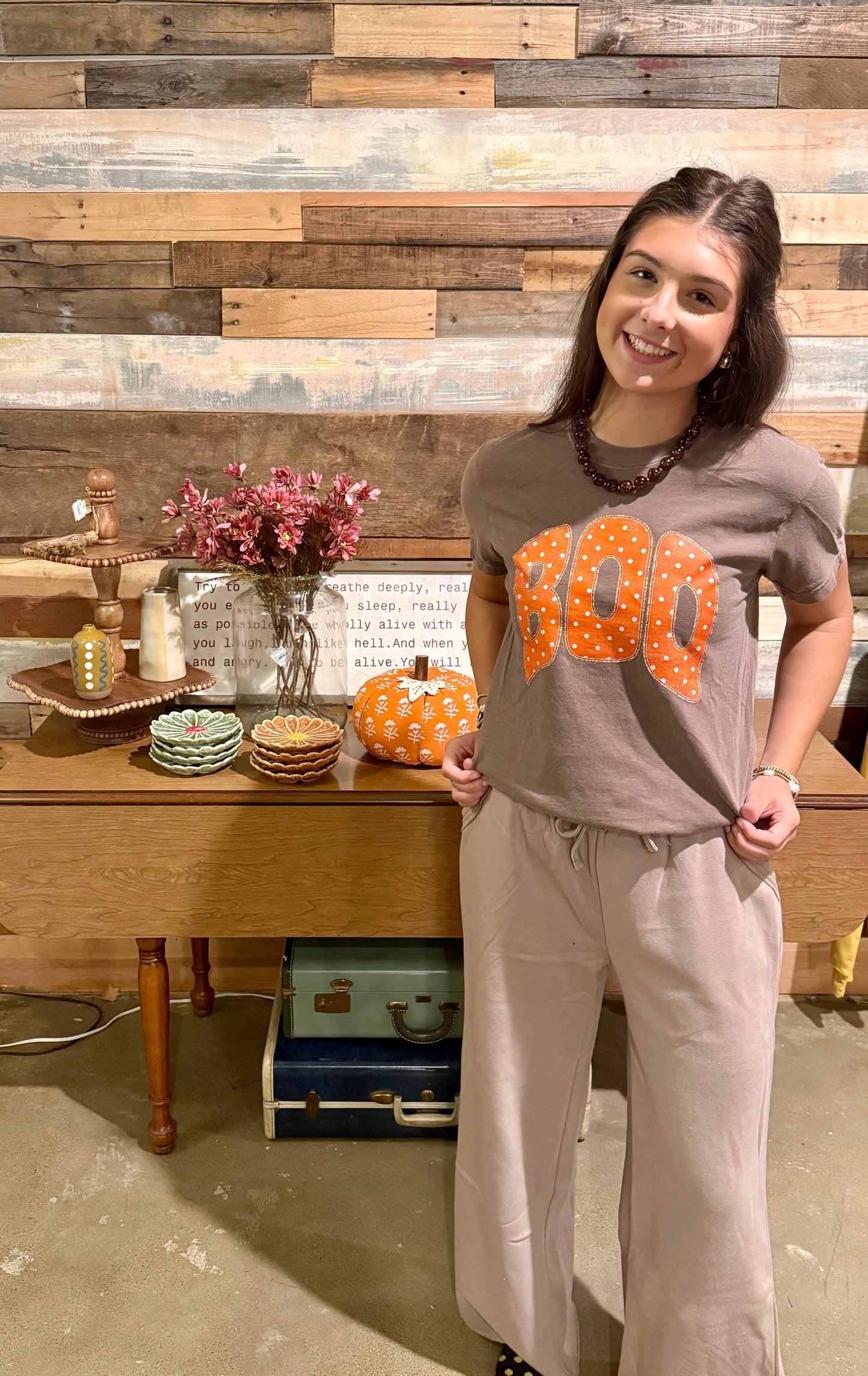 Boo-tiful Polka Dot Tee