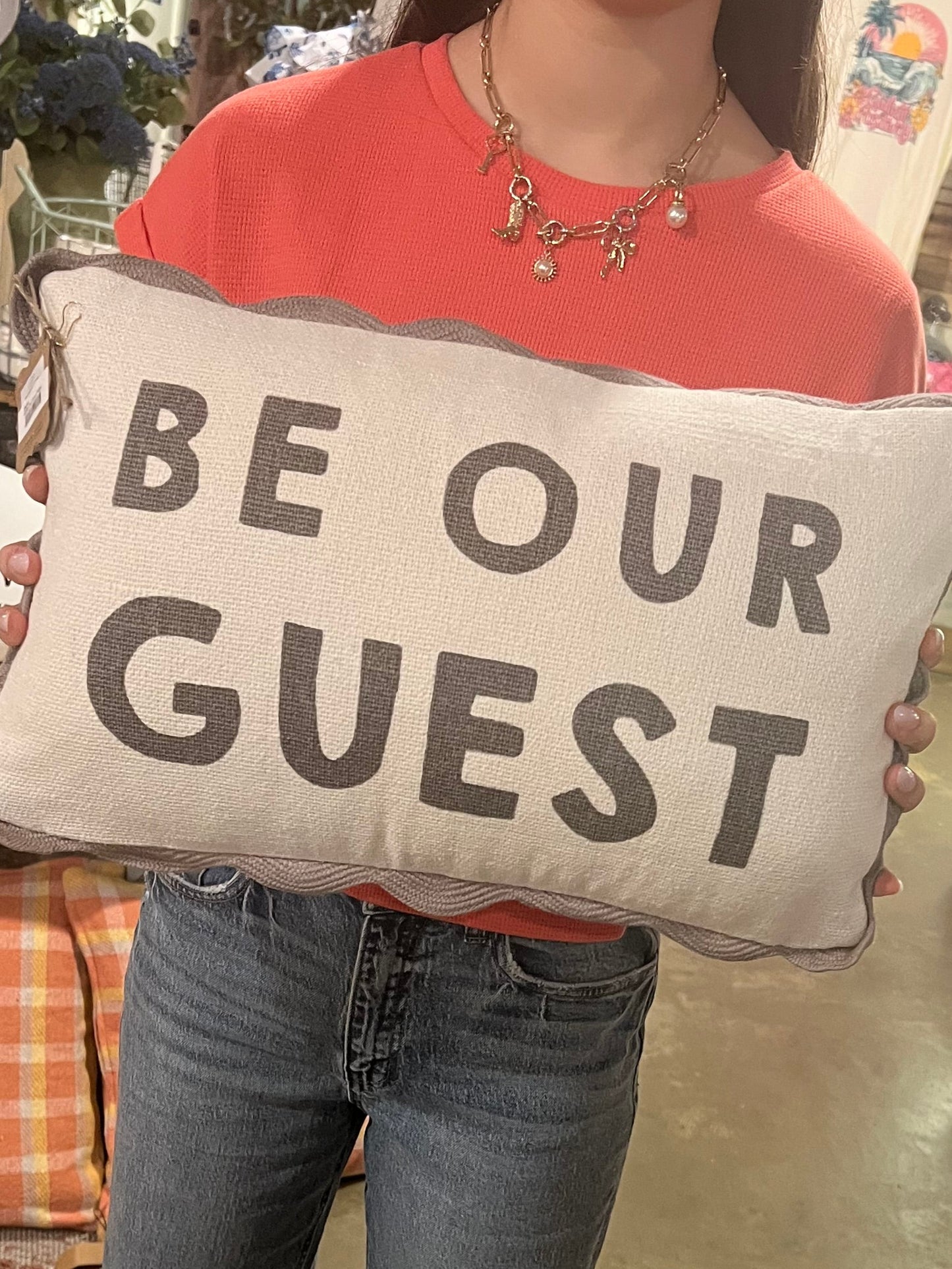 Be Our Guest Pillow