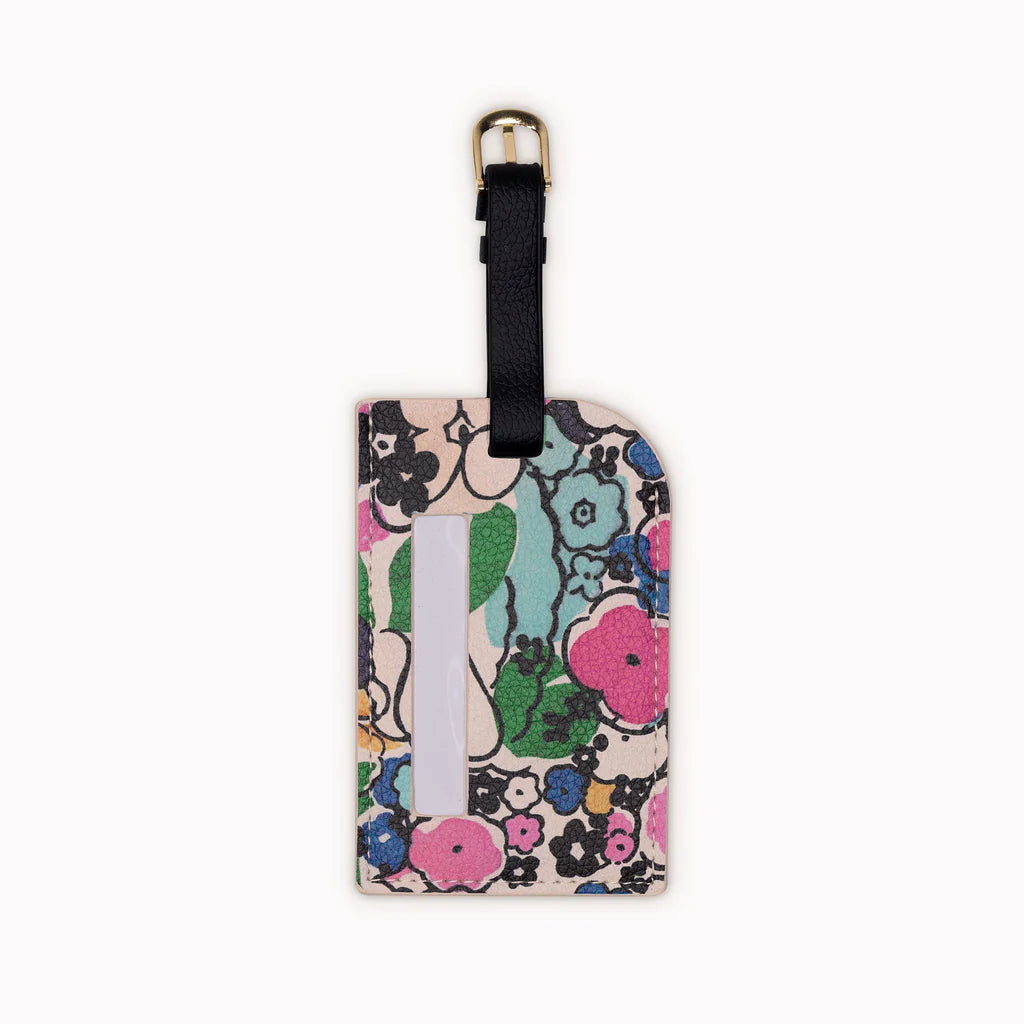 Amelin Florale Luggage Tag
