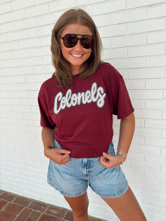 Colonels Retro Script Tee