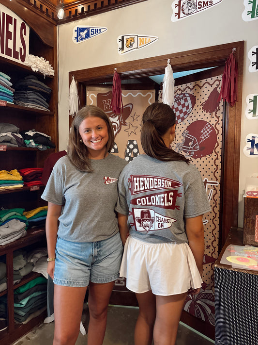 Henderson Colonels Pennant Tee