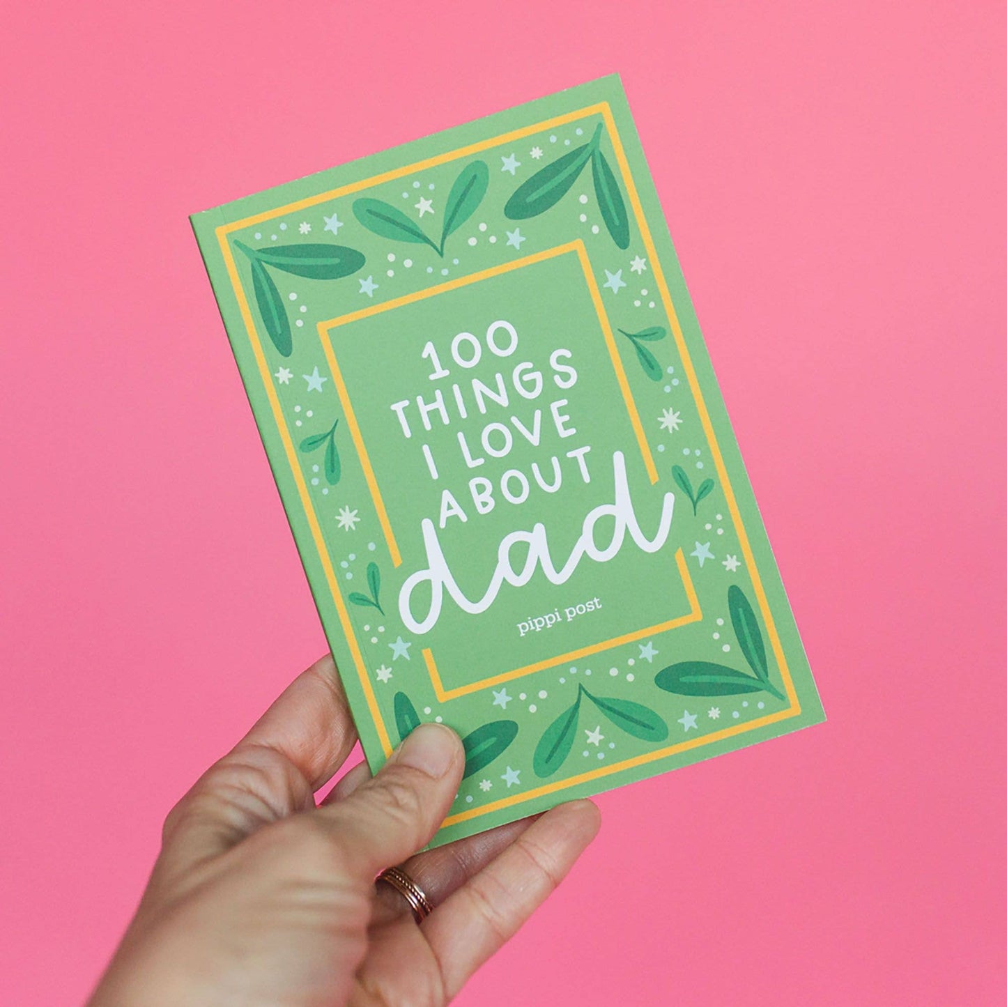 100 Things I Love About Dad Prompted Journal
