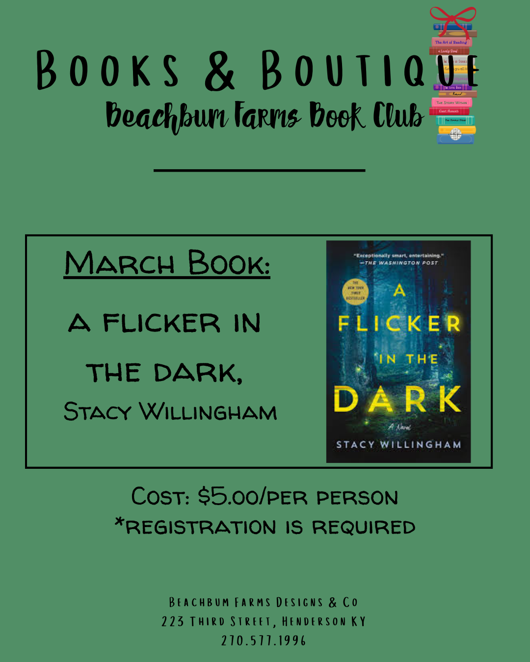 Books & Boutique Book Club