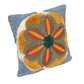 Square Outdoor Floral Pillow