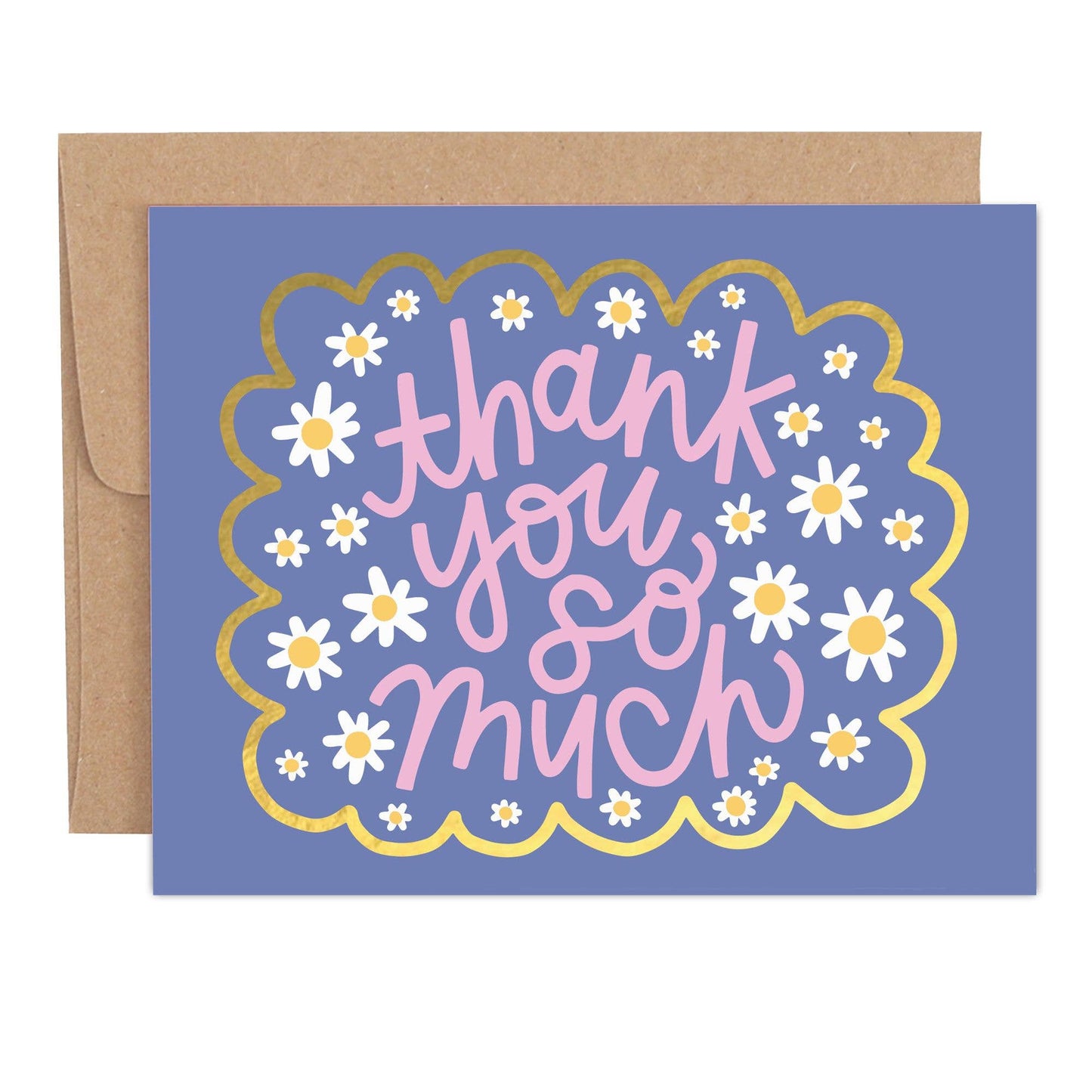Thank You So Much Daisies Greeting Card
