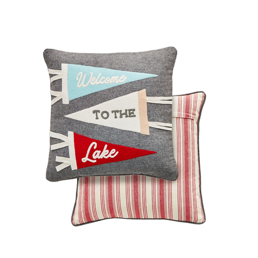 Welcome to the Lake Pillow